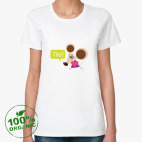 Женская футболка органик