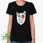 Женская футболка органик