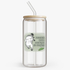 Банка с бамбуковой крышкой