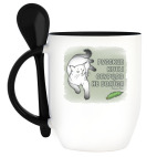 Кружка с ложкой