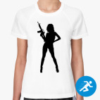 Женская спортивная футболка