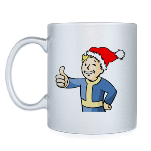 Кружка с принтом pipboy