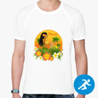 Мужская спортивная футболка