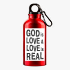 Металлическая бутылка 400 мл UV-DTF