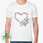 Мужская футболка органик