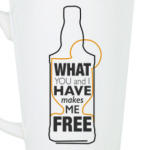 what you and i have makes me free