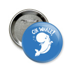 Значок 58 мм Автостопом по галактике кит