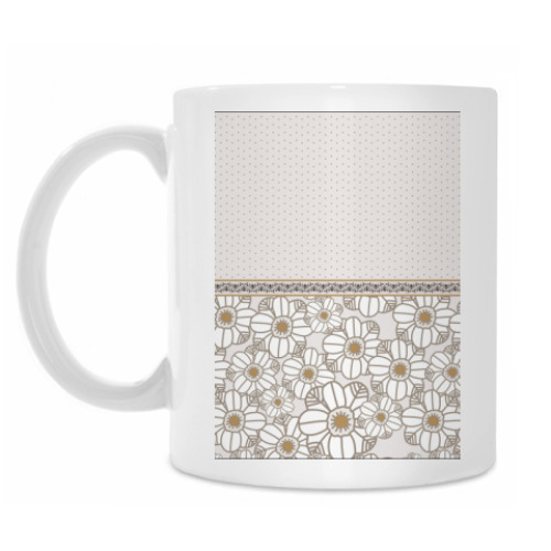 Кружка с принтом гарфика