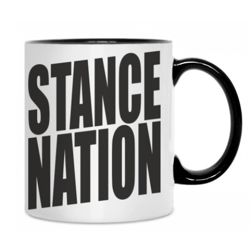 Кружка с принтом stance:nation
