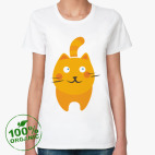 Женская футболка органик