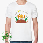 Мужская футболка органик