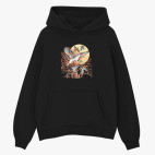 Толстовка худи оверсайз