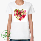 Женская футболка органик