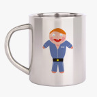 Кружка металлическая