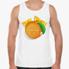 Майка Tank Top Я имею право. Апельсин