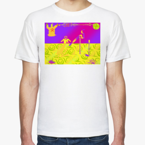 Футболка с принтом Образы Самости III
