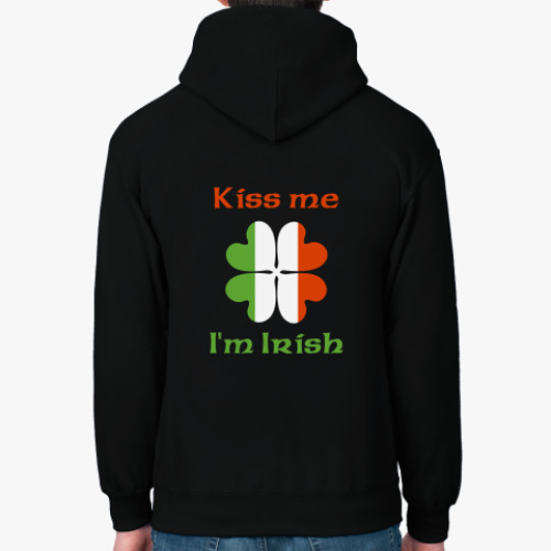 Толстовка худи 'Kiss me...