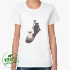 Женская футболка органик