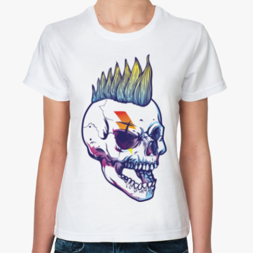 Классическая футболка Punk Skull