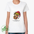 Женская футболка органик