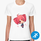 Женская спортивная футболка