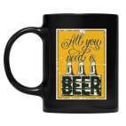 Кружка цветная UV-DTF