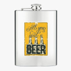 Фляжка стальная