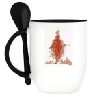 Кружка с ложкой