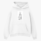 Толстовка худи оверсайз