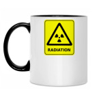 Кружка двухцветная