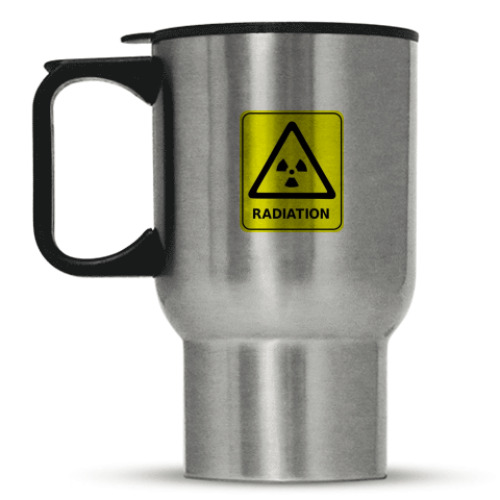 Кружка-термос с принтом Radiation
