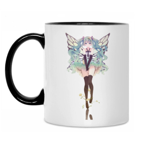 Кружка с принтом Anime art