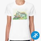 Женская спортивная футболка