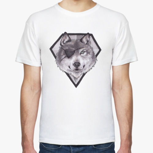 Футболка с принтом Diamond Dog