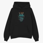 Толстовка худи оверсайз