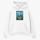 Толстовка худи оверсайз