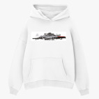 Толстовка худи оверсайз