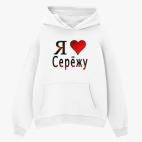 Толстовка худи оверсайз