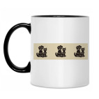 Кружка двухцветная