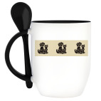 Кружка с ложкой