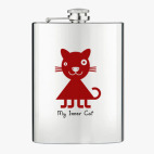 Фляжка стальная