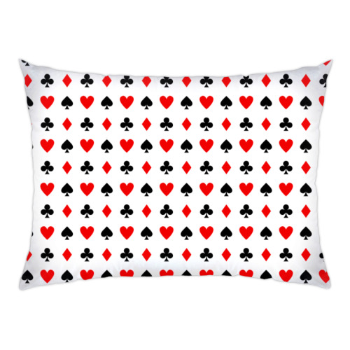 Подушка с принтом Современный дизайн Казино карт
