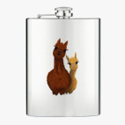 Фляжка стальная