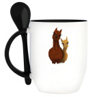 Кружка с ложкой