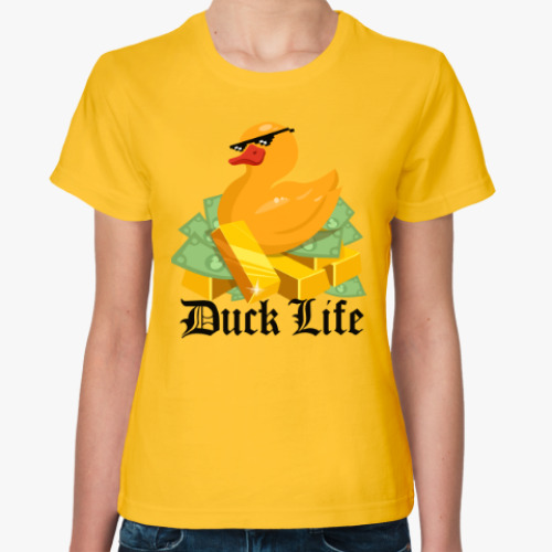 Женская футболка Duck Life