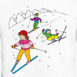 Лыжники