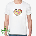 Мужская футболка органик