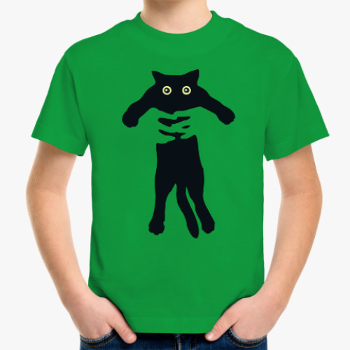 Детская футболка Little Cat in Hands