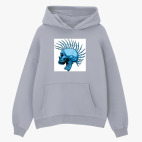 Толстовка худи оверсайз