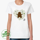 Женская футболка органик